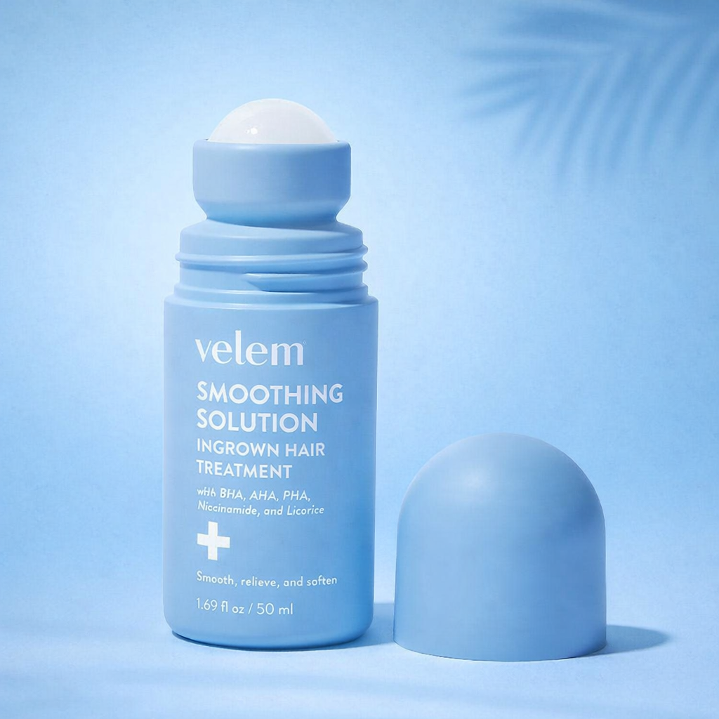 Smoothing Solution Ingrown Hair Treatment - Clears Bumps, Fades Dark Spots & Prevents Razor Burn