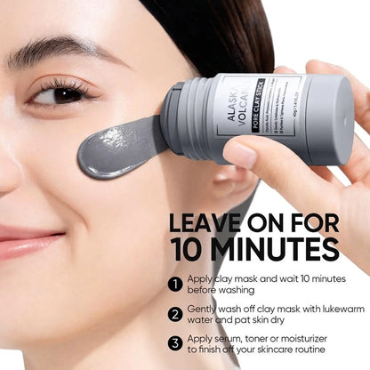 Pore-Refining Volcanic Clay Stick